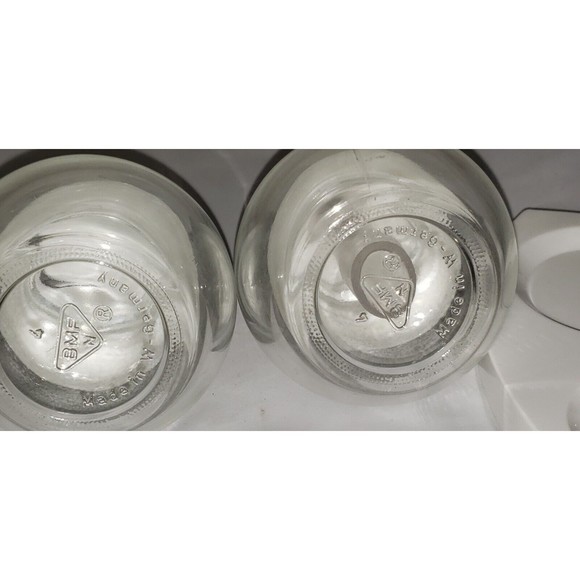 Salt & Pepper Shakers, Creamer, Sugar Set Mid Century Conical Shaped BMF Germany - Picture 9 of 12